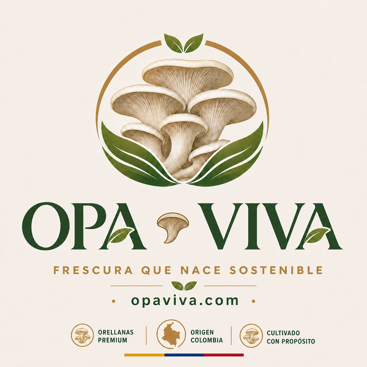 Logo OPA VIVA - Frescura que nace sostenible